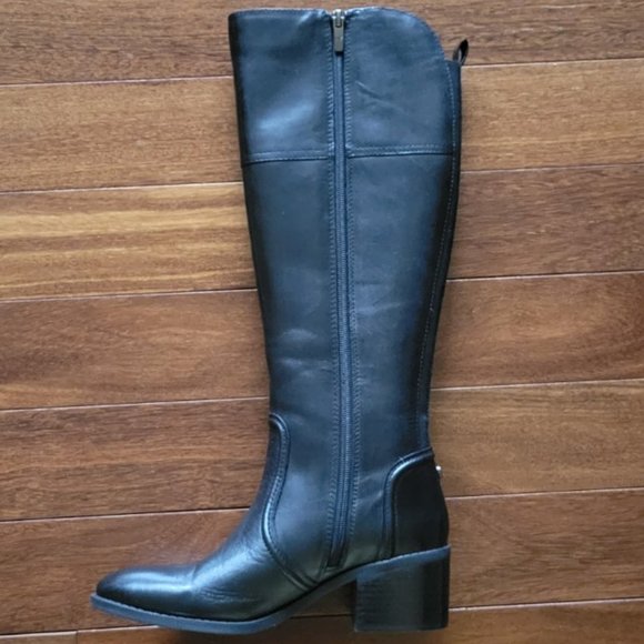 Marc Fisher women's leather knee-high boots - Picture 3 of 14